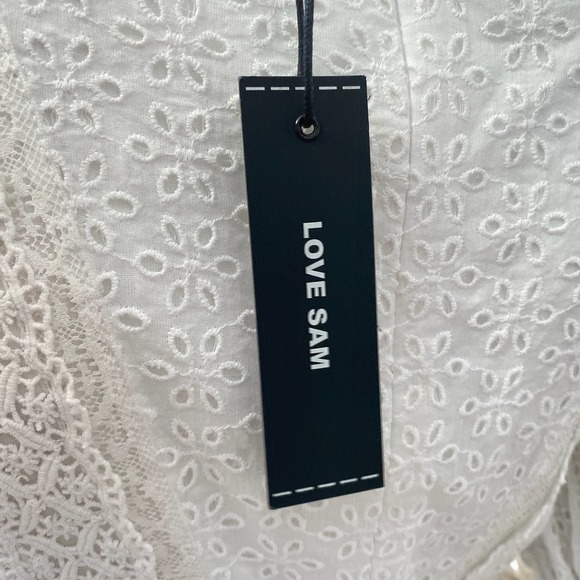 NWT LOVE SAM Vivienne Eyelet Dress, Multiple Sizes - Picture 6 of 9